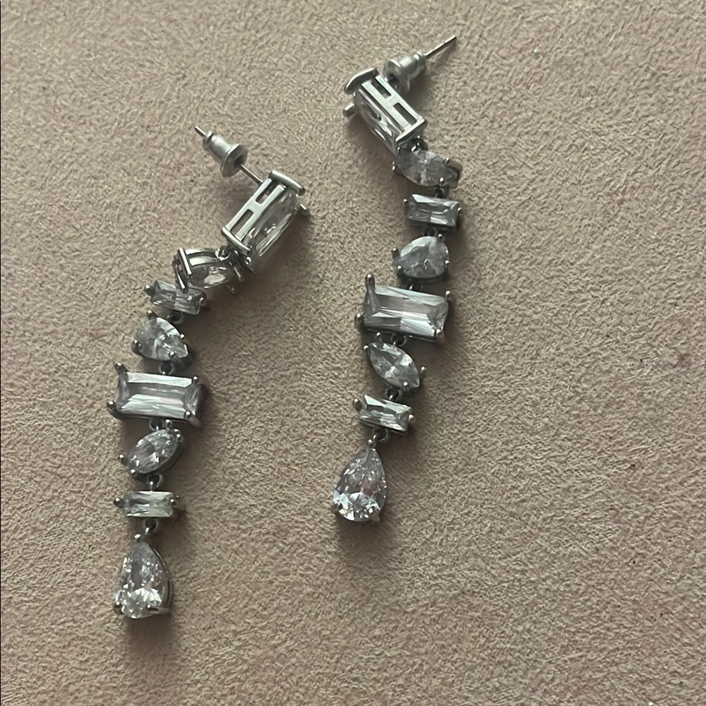 Silver Bohemian Dangle Earrings